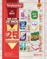 Seyhanlar Market 25 Mayıs 2025 Kataloğu