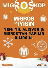 Migros Migroskop 5 Aralık 2024 Yeni Yıl Kataloğu