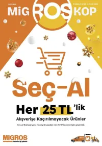 Migros Migroskop 19 Aralık 2024 Seç Al Kataloğu