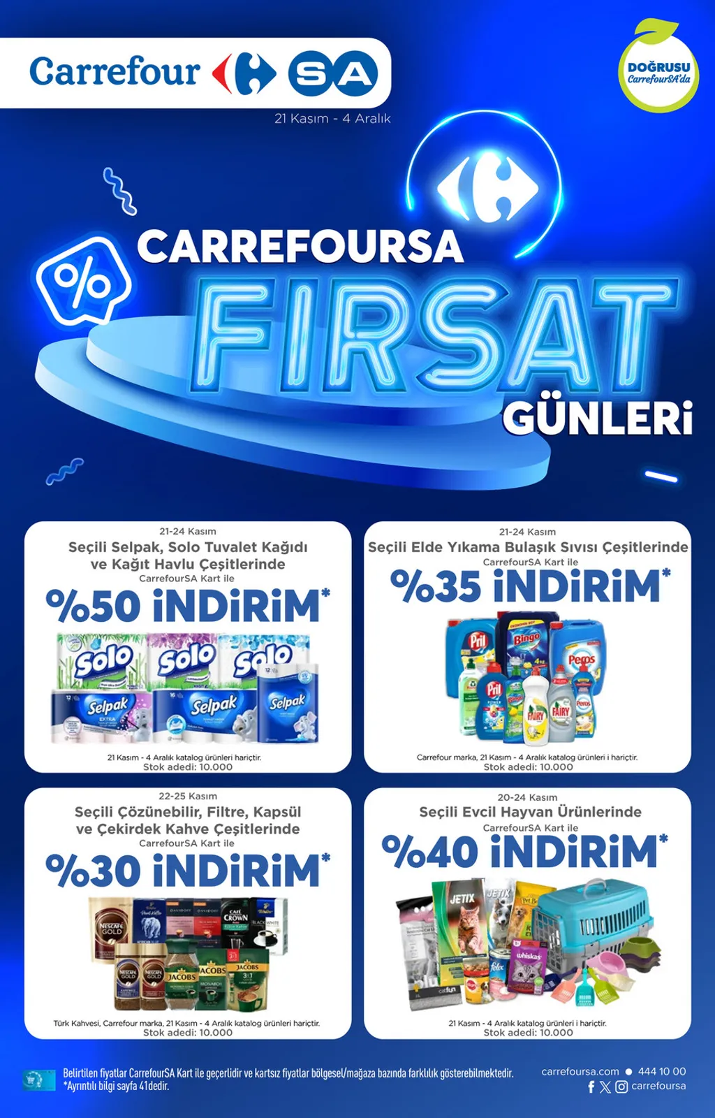 CarrefourSA 21 Kasım - 4 Aralık 2024 Kataloğu