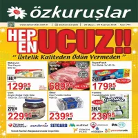 Özkuruşlar 29 Mayıs 2025 Kataloğu