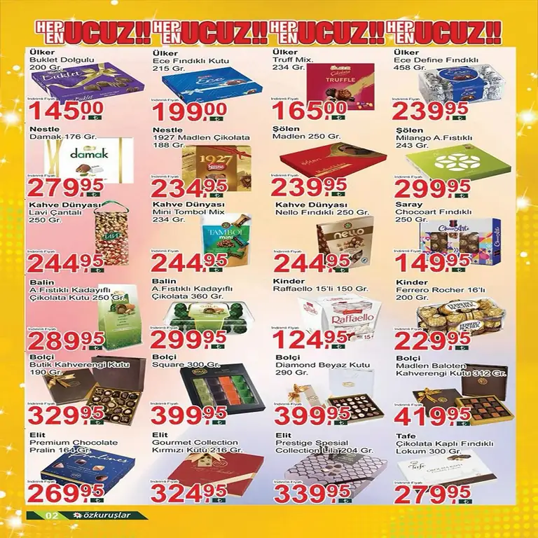 Özkuruşlar 29 Mayıs 2025 Kataloğu - Seite 2 von 16
