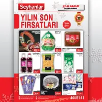 Seyhanlar Market 27 Aralık - 31 Aralık 2024 Kataloğu