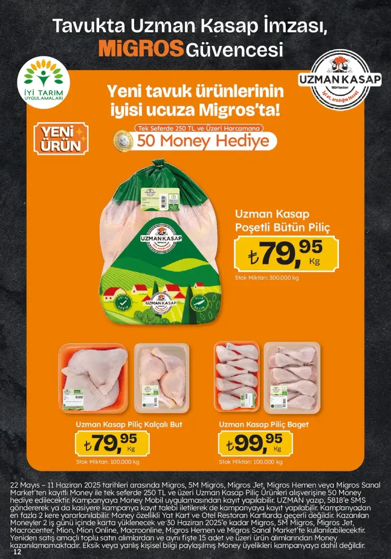 Migros 22 Mayıs 2025 Aktüel Kataloğu - Seite 12 von 92