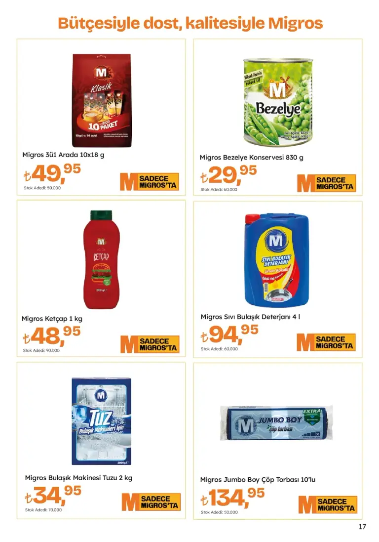 Migros 22 Mayıs 2025 Aktüel Kataloğu - Seite 17 von 92