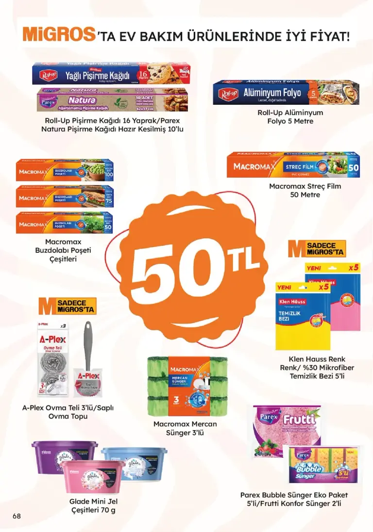 Migros 22 Mayıs 2025 Aktüel Kataloğu - Seite 68 von 92