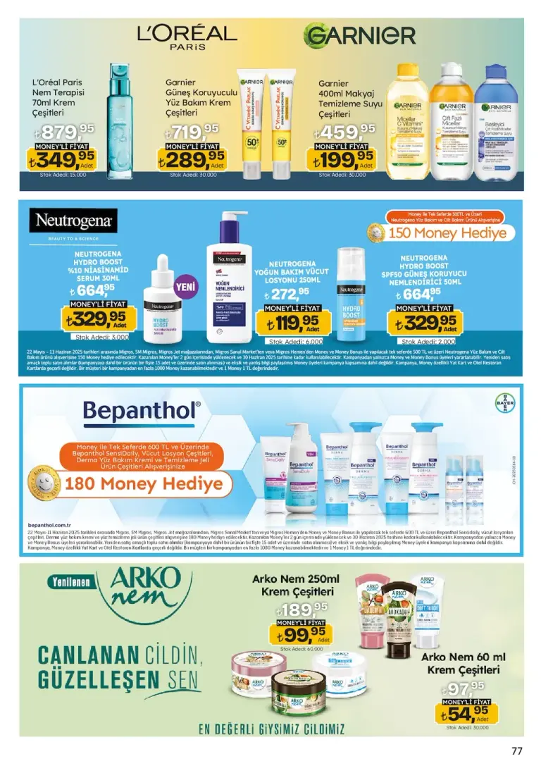Migros 22 Mayıs 2025 Aktüel Kataloğu - Seite 77 von 92