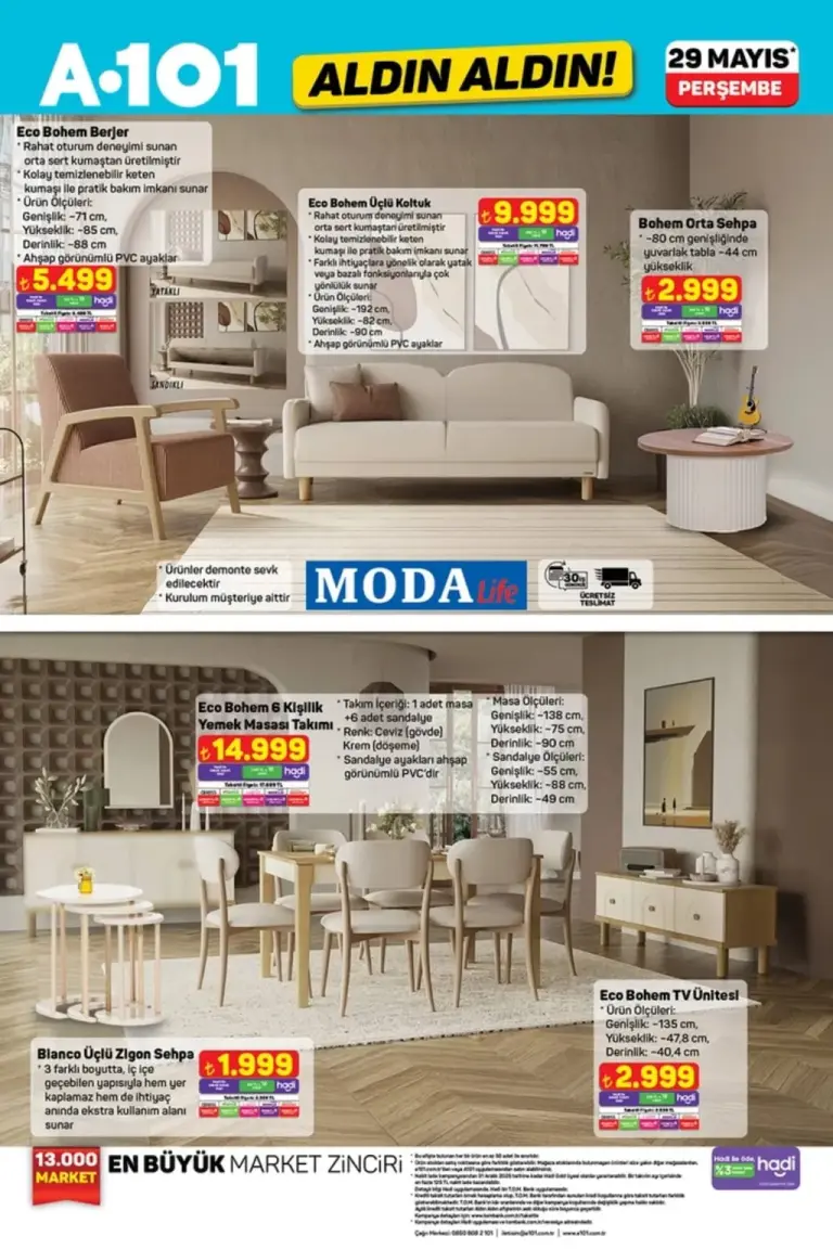A101 29 Mayıs 2025 Aldın Aldın Kataloğu - Seite 10 von 13