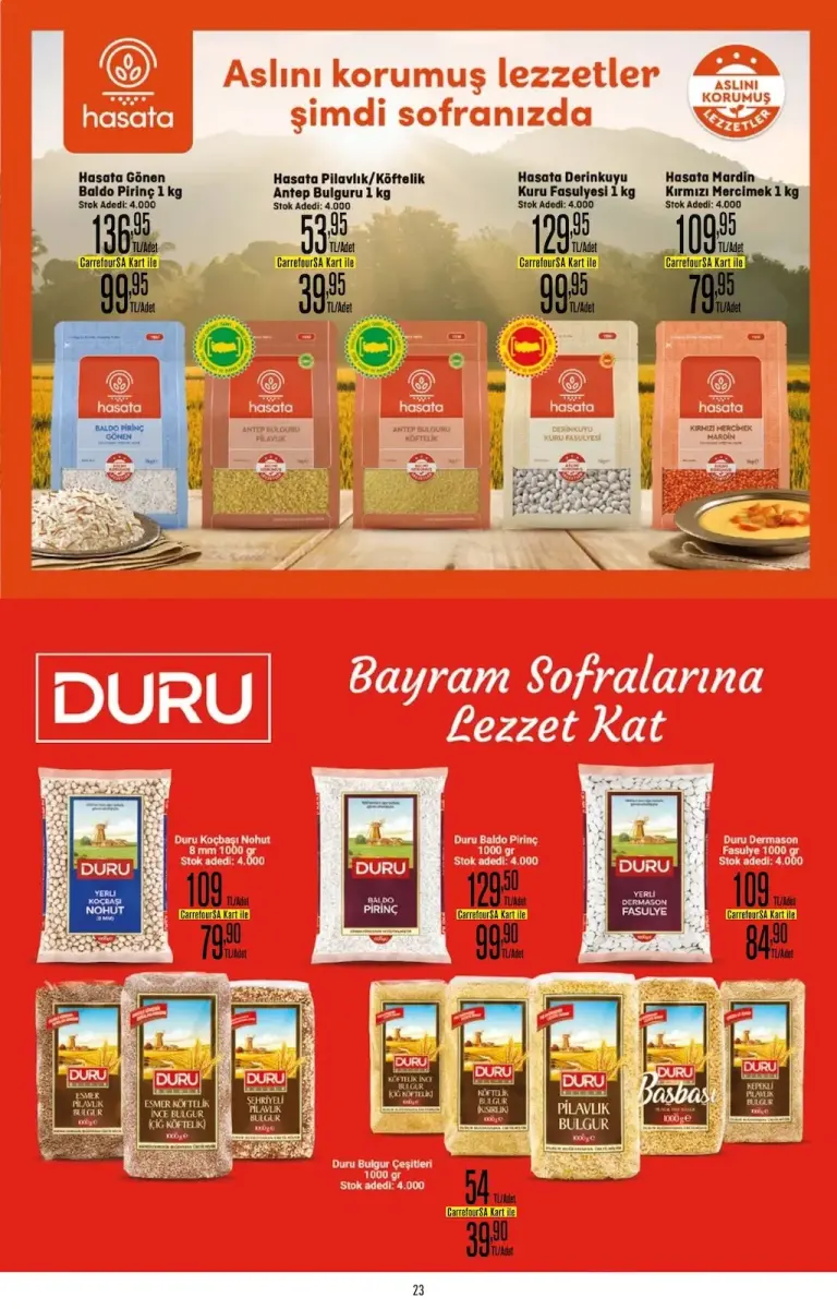 Carrefoursa 29 Mayıs 2025 Kataloğu - Seite 23 von 65