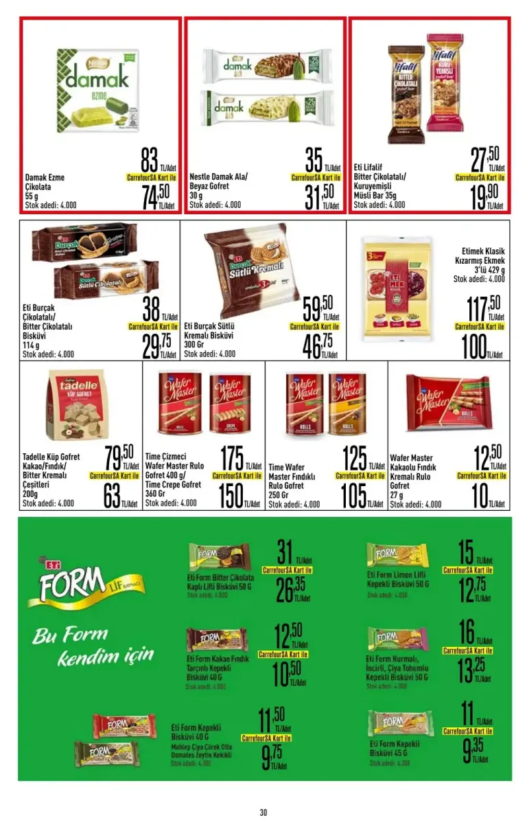Carrefoursa 29 Mayıs 2025 Kataloğu - Seite 30 von 65