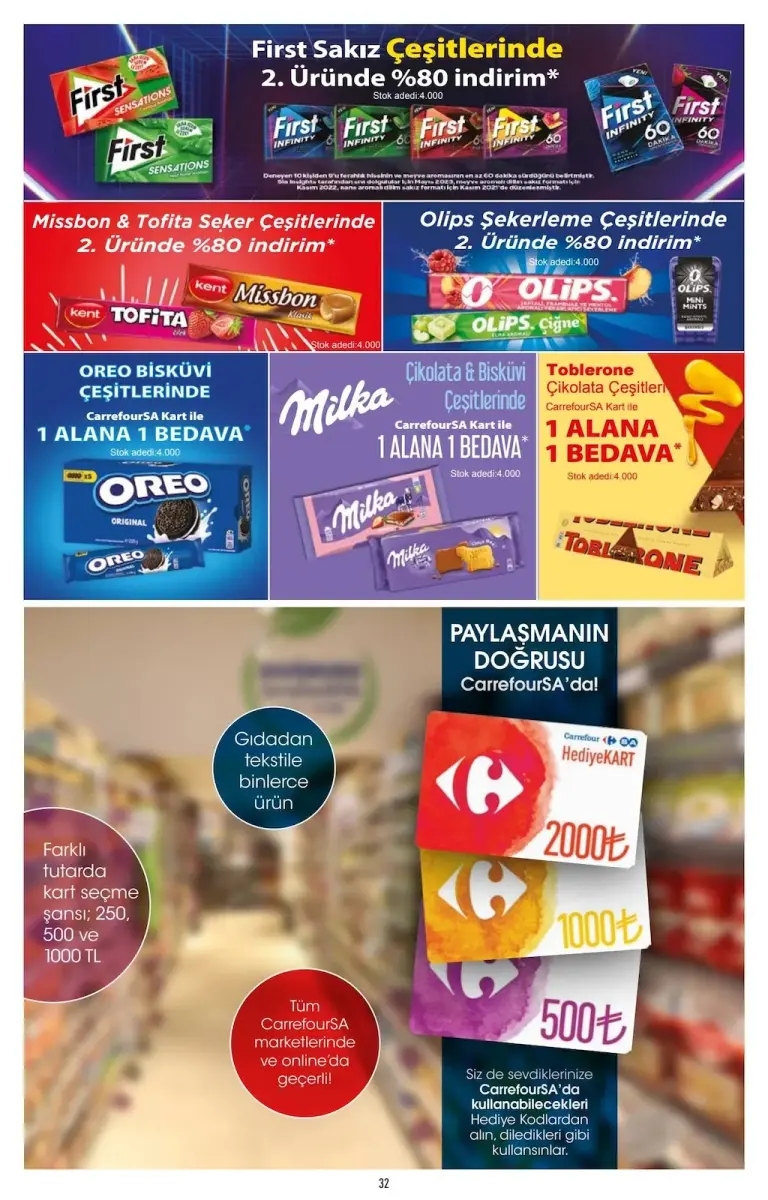 Carrefoursa 29 Mayıs 2025 Kataloğu - Seite 32 von 65