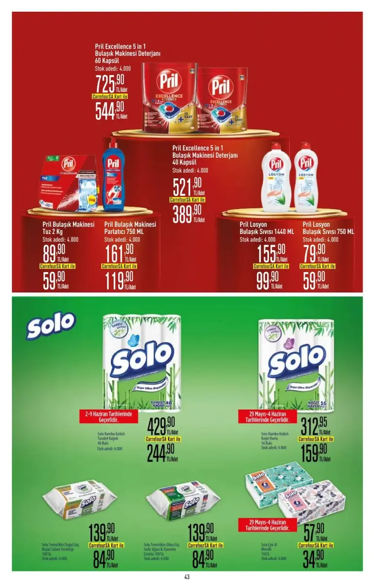 Carrefoursa 29 Mayıs 2025 Kataloğu - Seite 43 von 65