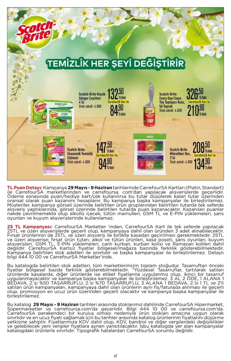 Carrefoursa 29 Mayıs 2025 Kataloğu - Seite 47 von 65