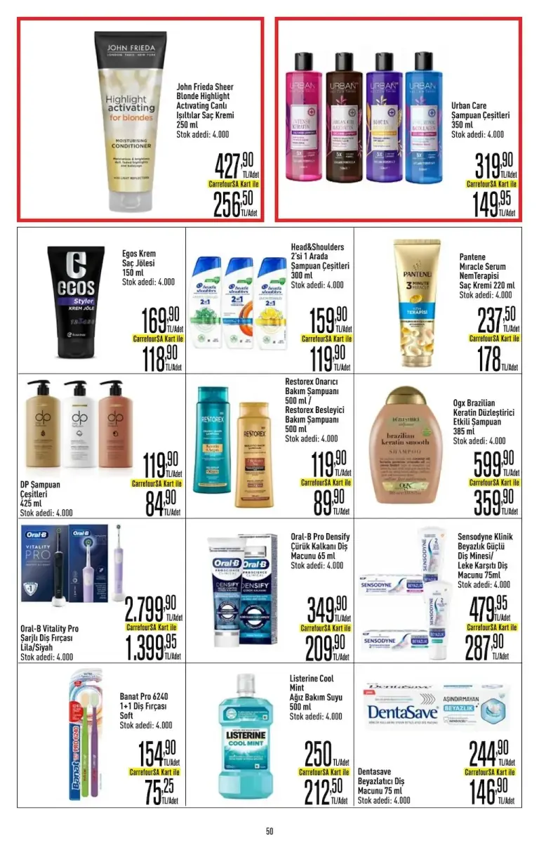 Carrefoursa 29 Mayıs 2025 Kataloğu - Seite 50 von 65