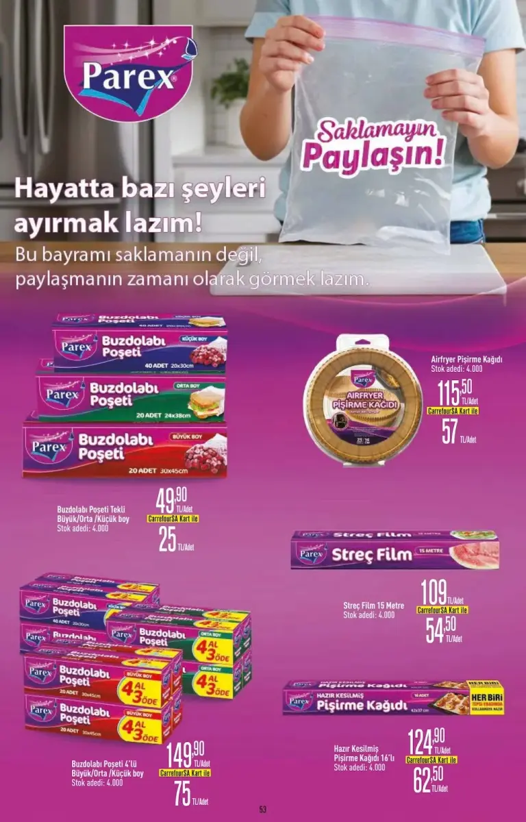 Carrefoursa 29 Mayıs 2025 Kataloğu - Seite 53 von 65