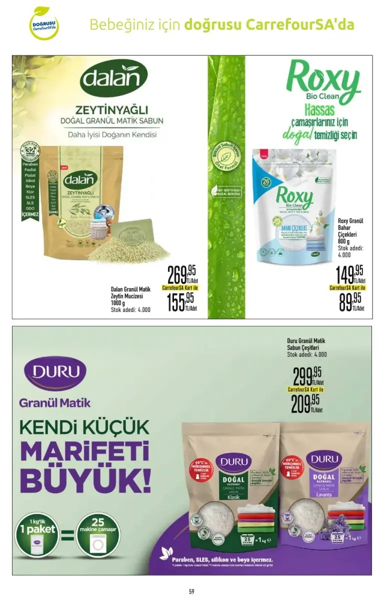 Carrefoursa 29 Mayıs 2025 Kataloğu - Seite 60 von 65