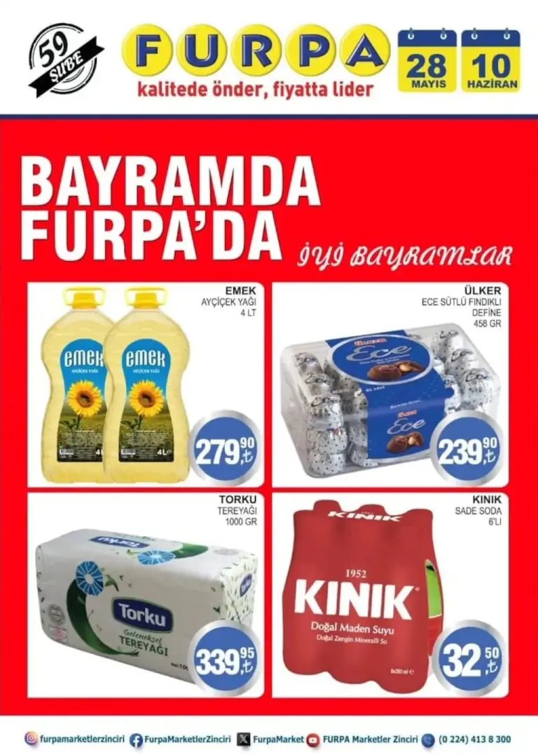 Furpa Market 28 Mayıs 2025 Kataloğu - Seite 1 von 12