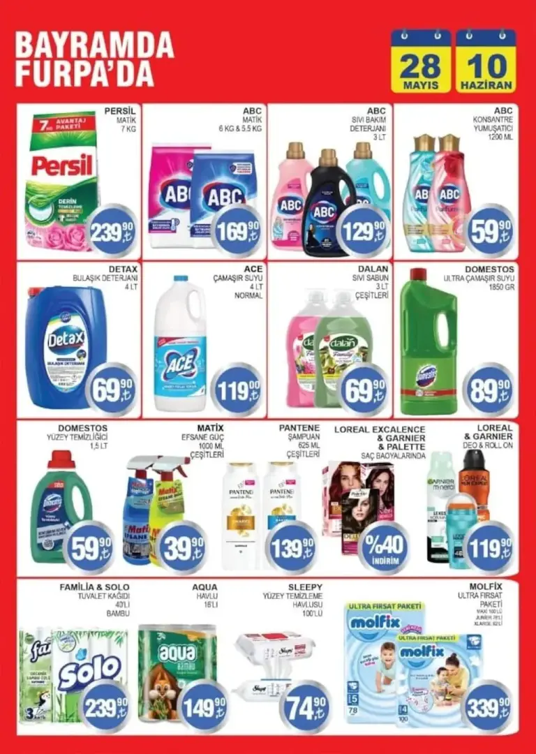 Furpa Market 28 Mayıs 2025 Kataloğu - Seite 10 von 12