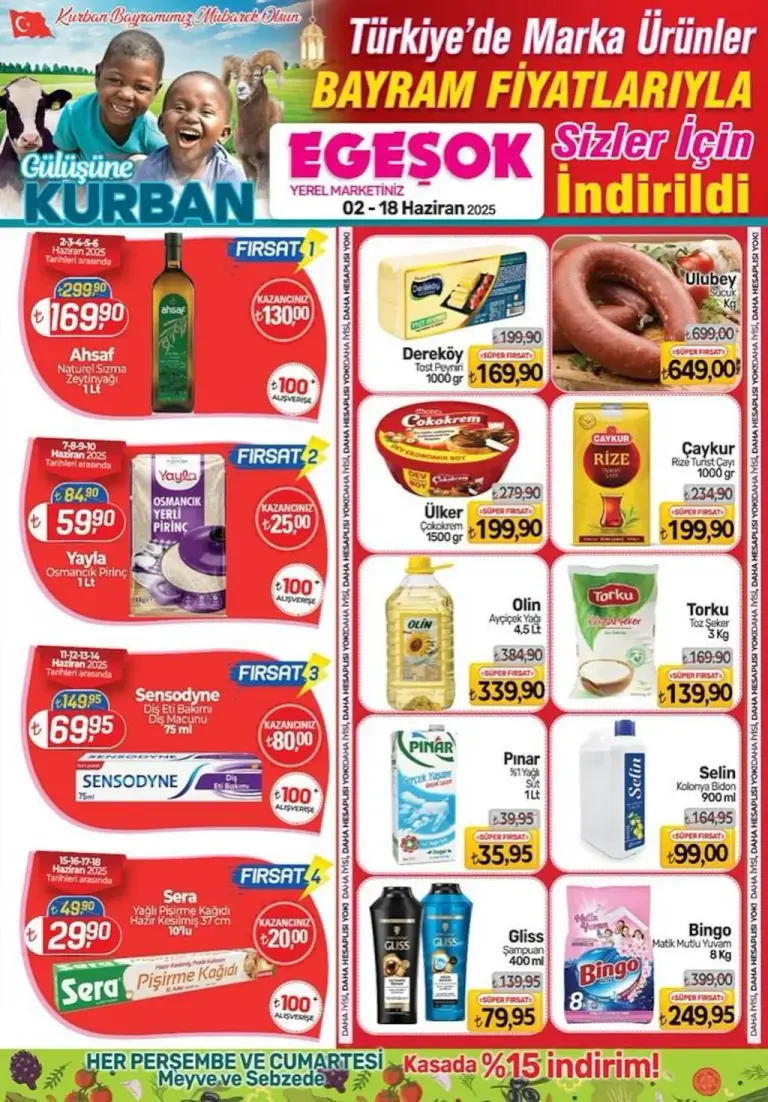 Egeşok 2 Haziran 2025 Kataloğu - Seite 1 von 19