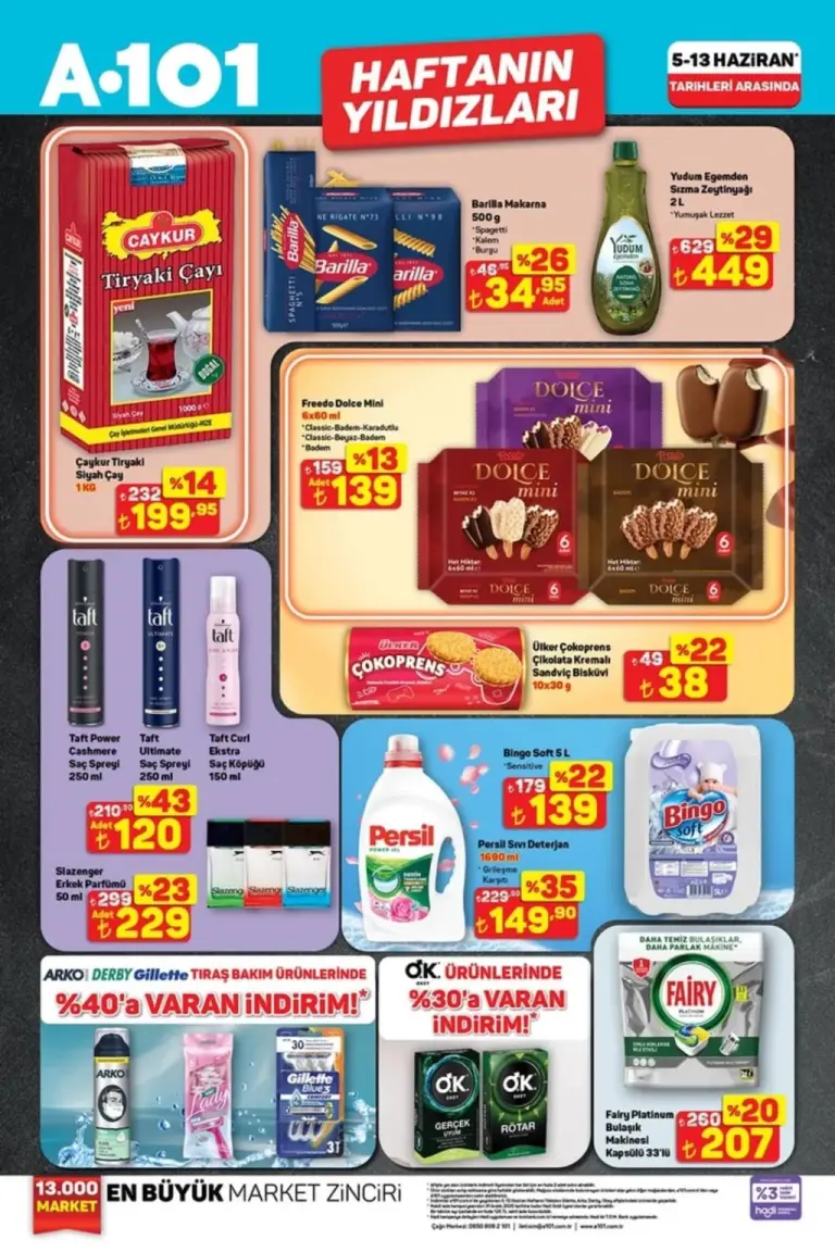 A101 5 Haziran 2025 Haftanın Yıldızları Kataloğu - Seite 1 von 4