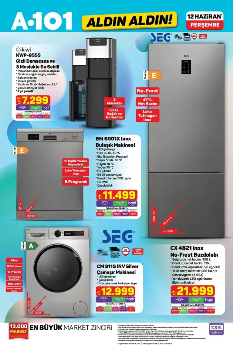 A101 12 Haziran 2025 Aldın Aldın Kataloğu - Seite 2 von 13