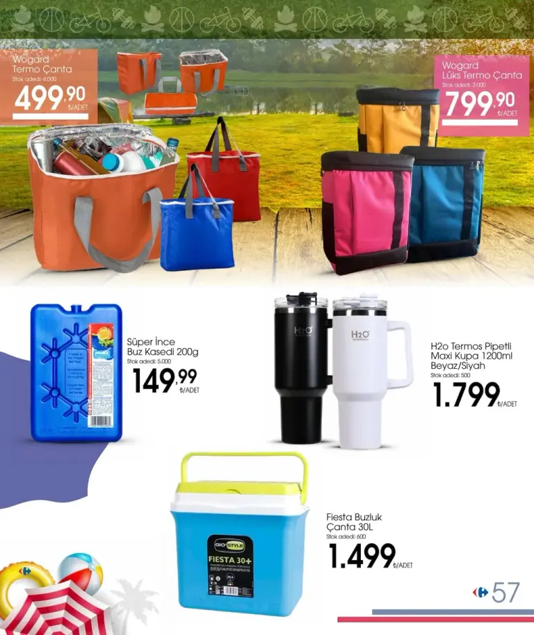 Carrefoursa 2 Haziran 2025 Yaz Ürünleri Kataloğu - Seite 57 von 70