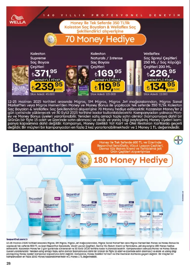 Migros Migroskop 12 Haziran 2025 Kataloğu - Seite 28 von 114