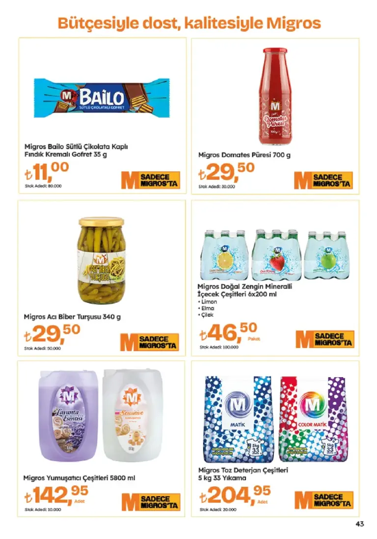 Migros Migroskop 12 Haziran 2025 Kataloğu - Seite 43 von 114