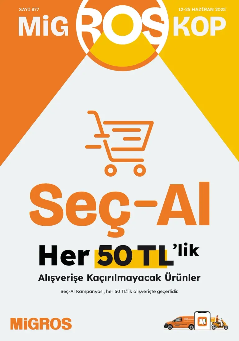 Migros 12 Haziran 2025 Migroskop Seç-AL Kataloğu - Seite 1 von 36