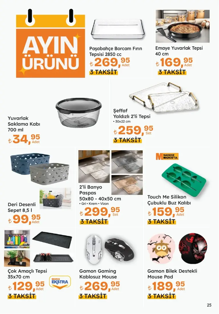Migros 12 Haziran 2025 Migroskop Seç-AL Kataloğu - Seite 25 von 36