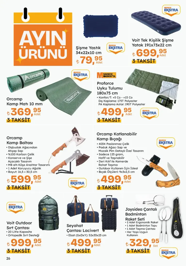 Migros 12 Haziran 2025 Migroskop Seç-AL Kataloğu - Seite 26 von 36