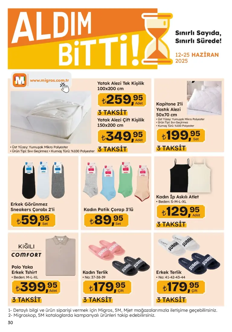 Migros 12 Haziran 2025 Migroskop Seç-AL Kataloğu - Seite 30 von 36