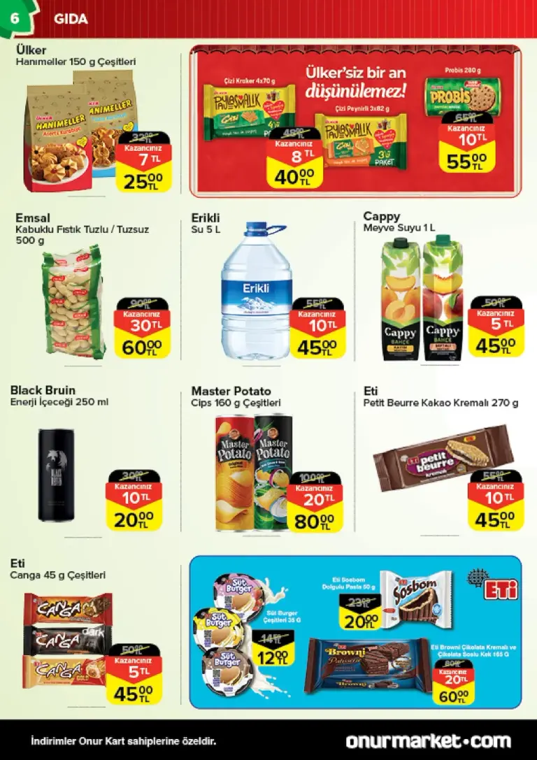 Onur Market 12 Haziran 2025 Kataloğu - Seite 6 von 8