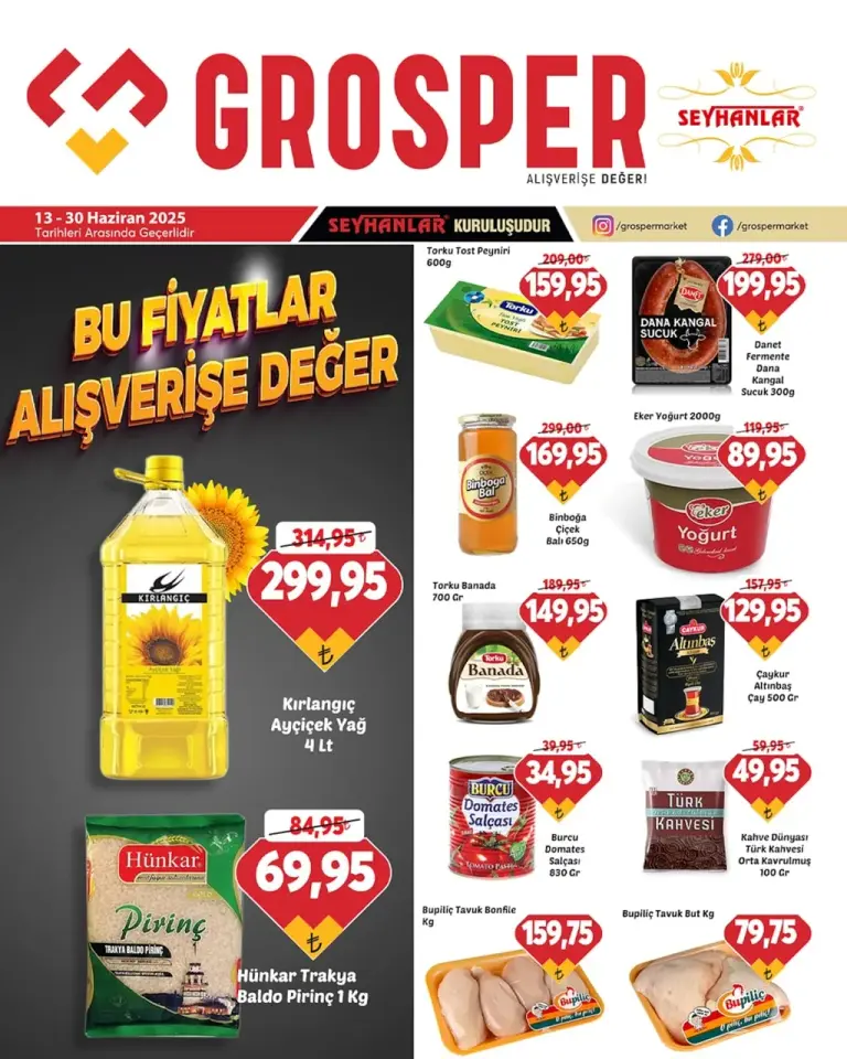 Grosper 13 Haziran 2025 Kataloğu - Seite 1 von 20