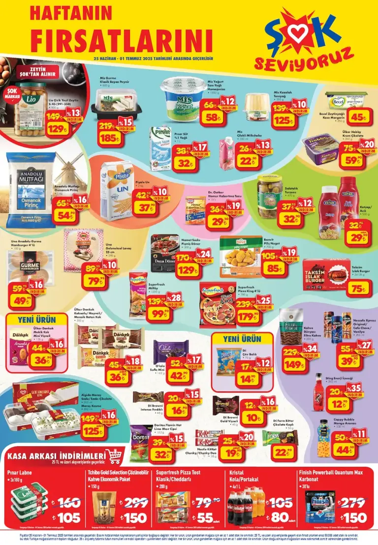 Şok 25 Haziran 2025 Haftanın Fırsatları Kataloğu - Seite 1 von 8