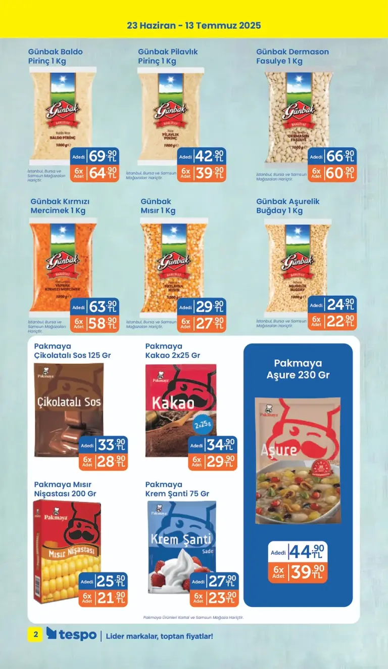 Tespo Market 23 Haziran 2025 Kataloğu - Seite 2 von 16