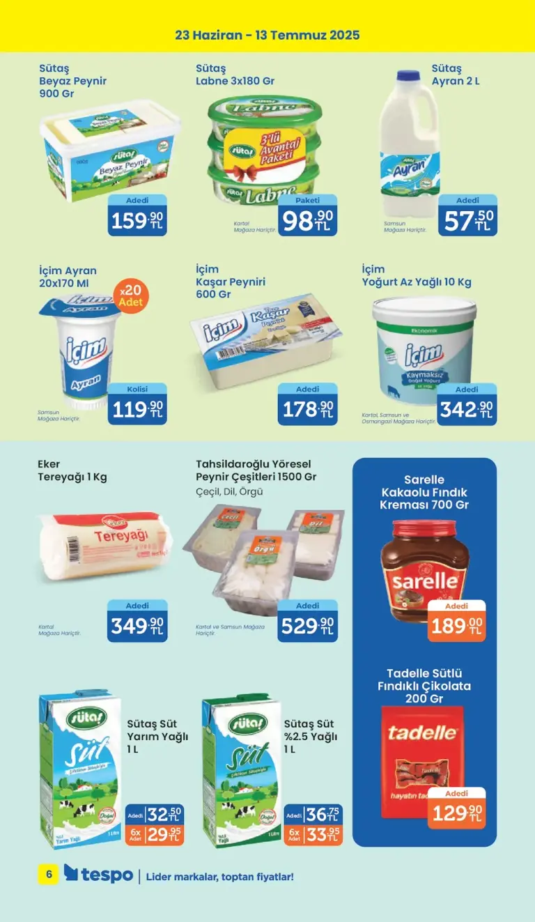 Tespo Market 23 Haziran 2025 Kataloğu - Seite 6 von 16