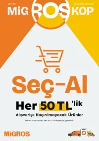 Migros 12 Haziran 2025 Migroskop Seç-AL Kataloğu