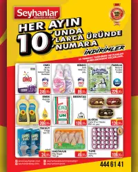 Seyhanlar Market 10 Temmuz 2025 kataloğu