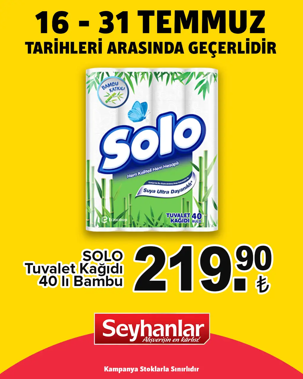 Seyhanlar Market 16 Temmuz 2025 kataloğu - Sayfa 1