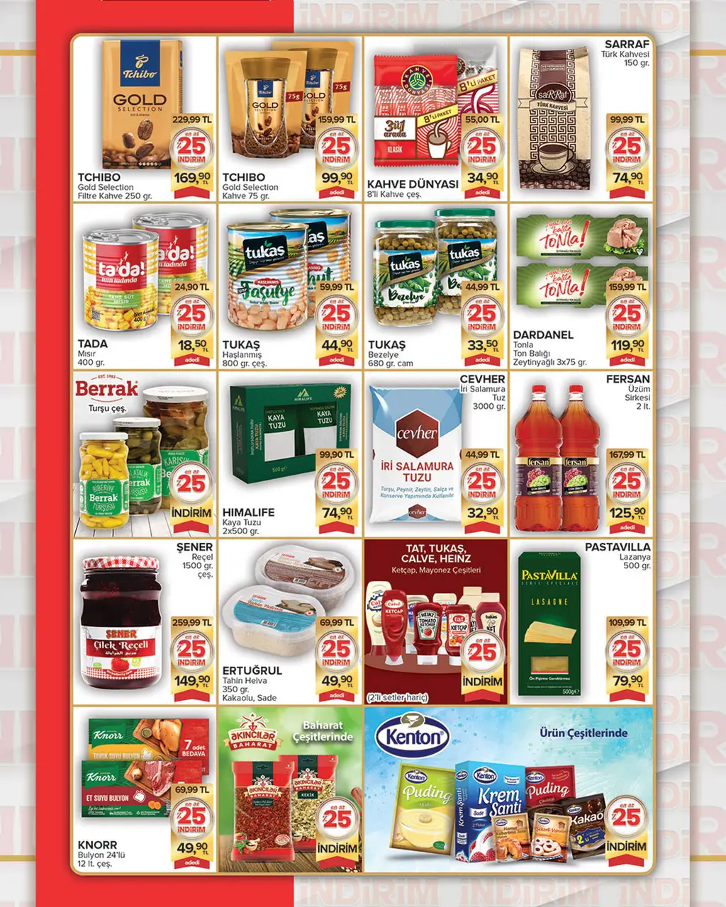 Seyhanlar Market 25 Ağustos 2025 kataloğu - Sayfa 1