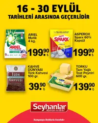 Seyhanlar Market 15 Eylül 2025 kataloğu