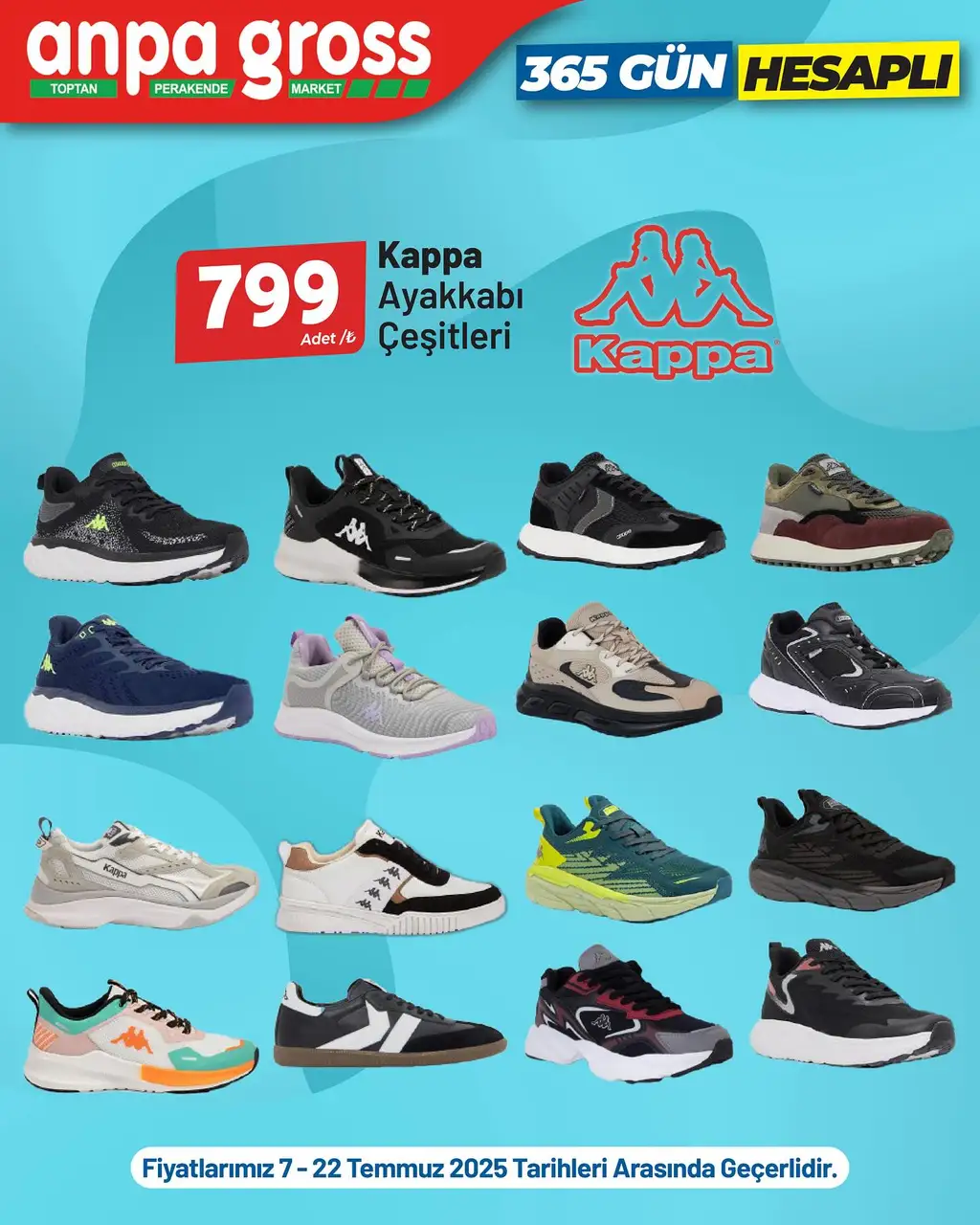 Anpa Gross 2 - 22 Temmuz 2025 Kampanyası Kappa & Lee Cooper Kataloğu - Sayfa 1