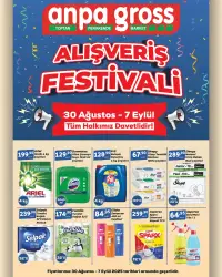 Anpa Gross 30 Ağustos 2025 Temizlik Kişisel Bakım İndirim kataloğu