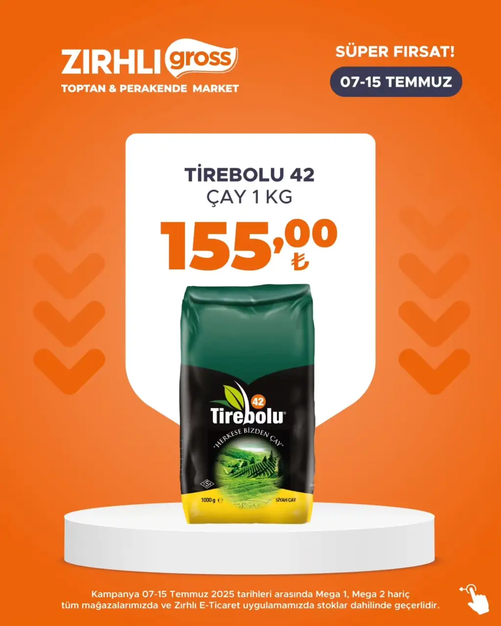 Zırhlı Toptan Market 7 Temmuz 2025 kataloğu - Sayfa 1