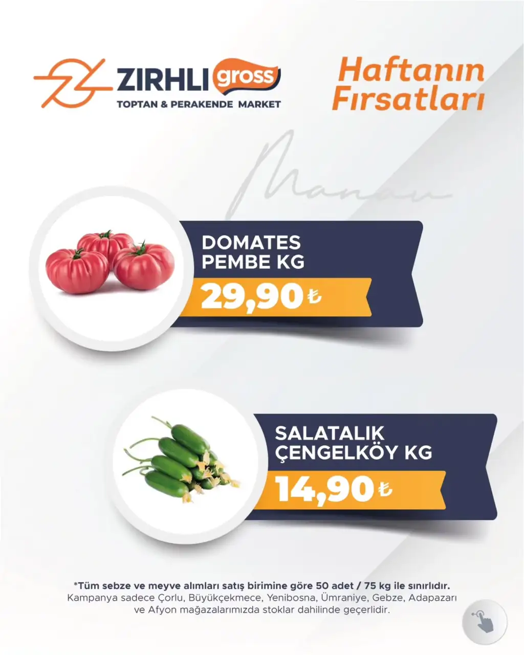 Zırhlı Toptan Market 9 Temmuz 2025 kataloğu - Sayfa 1