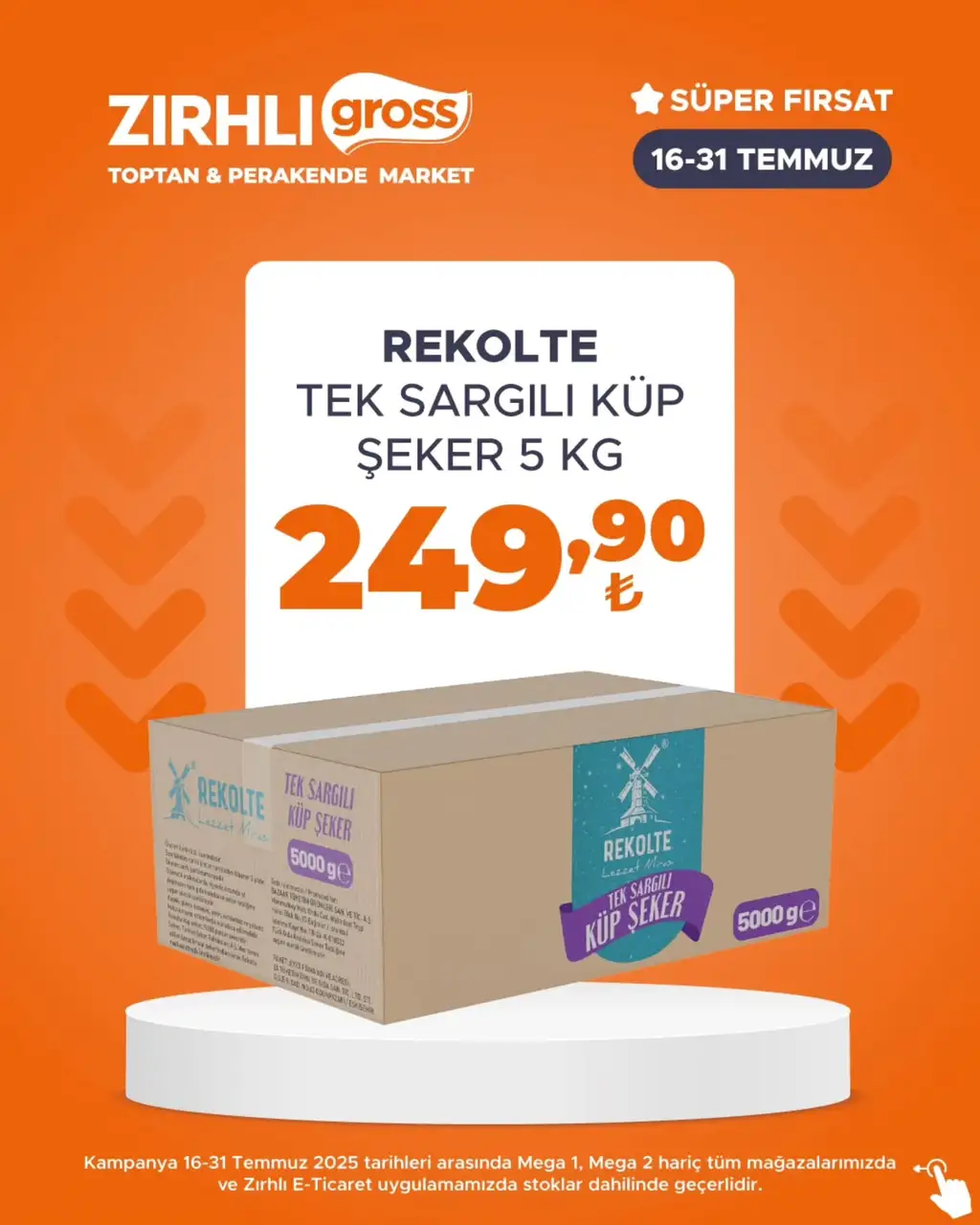 Zırhlı Toptan Market 16 Temmuz 2025 kataloğu - Sayfa 1
