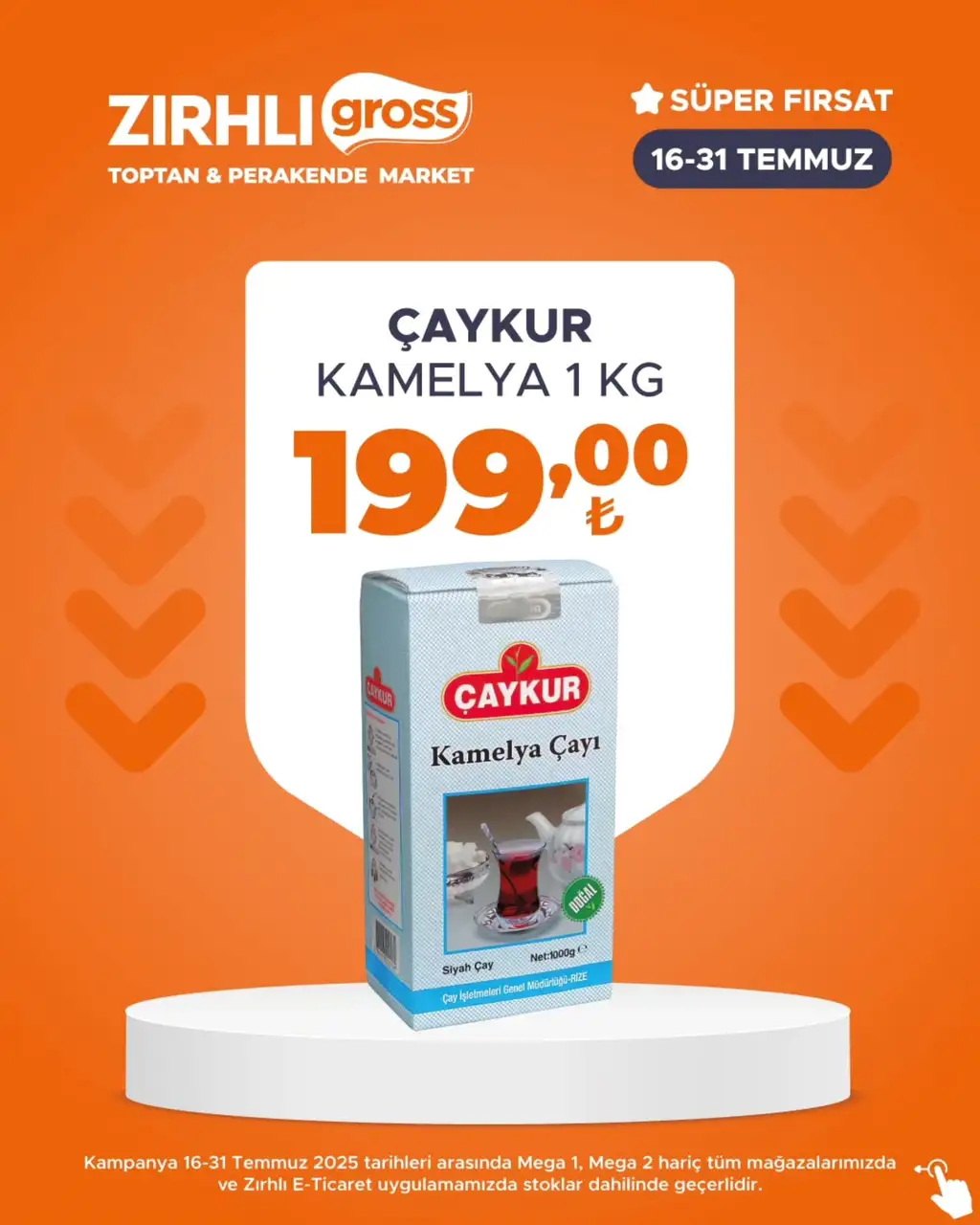 Zırhlı Toptan Market 16 Temmuz 2025 kataloğu - Sayfa 1