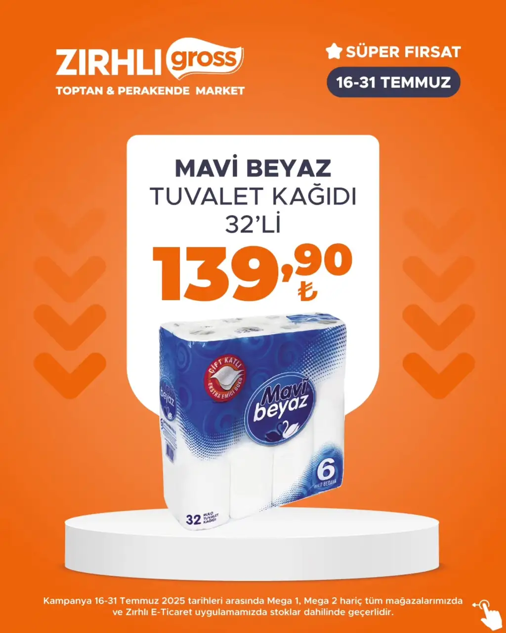 Zırhlı Toptan Market 16 Temmuz 2025 kataloğu - Sayfa 1