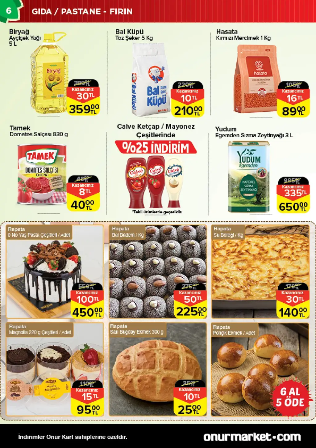 Onur Market 10 Temmuz 2025 kataloğu - Sayfa 2